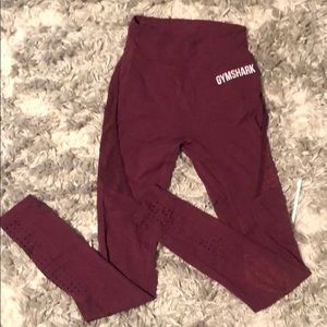 Gymshark leggings maroon